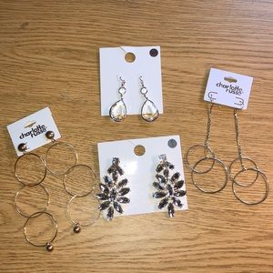 4 piece earring set